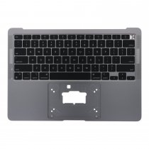 Clavier complet MacBook Pro 13 pouces M1 - A2338 - - Version allemande - Space Gray