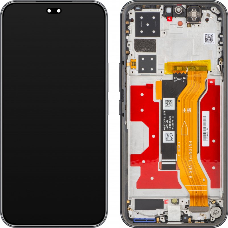 Écran LCD Tactile + cadre Honor 400 Pro (DNP-NX9) - 0235APFA - Black 2 Écran LCD Tactile + cadre Honor 400 Pro (DNP-NX9) - 0235APFA - Black