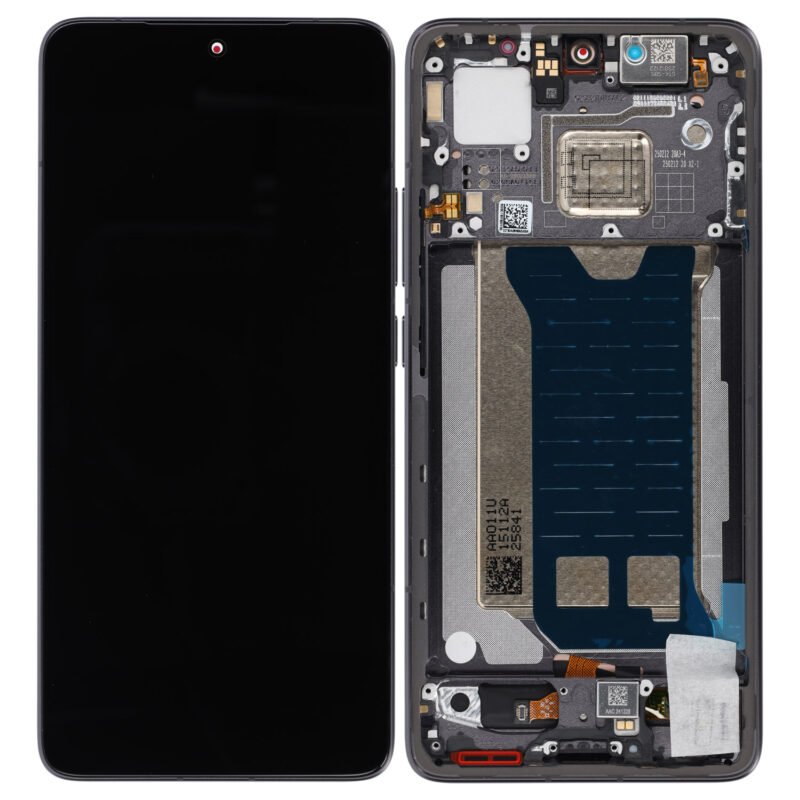 Écran LCD + tactile + châssis Poco F7 Pro (24117RK2CG) - 56002300O1100 - Noir