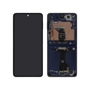 Écran LCD + tactile + châssis Samsung Galaxy Z Flip 7 SM-F766B - GH82-37581C - Noir