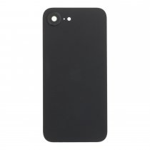 Apple iPhone 16e Backcover Glass - With Lens Frame + Brackets - Black