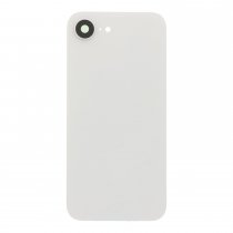 Apple iPhone 16e Backcover Glass - With Lens Frame + Brackets - White