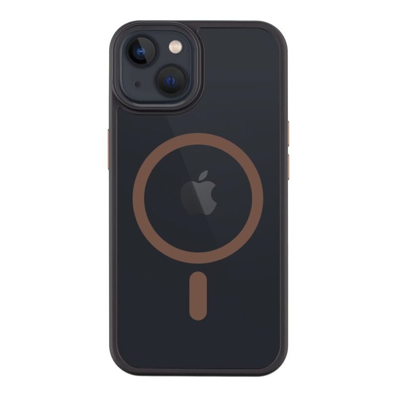 Coque Tactical iPhone 13 Magforce Hyperstealth 2.0 Cover - 8596311279249 - Black/Mocha Mousse
