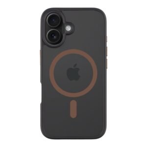 Coque Tactical iPhone 16 Magforce Hyperstealth 2.0 Cover - 8596311279317 - Black/Mocha Mousse