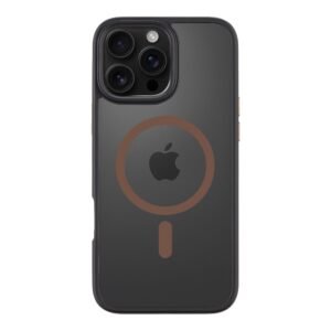 Coque Tactical iPhone 16 Pro Max Magforce Hyperstealth 2.0 Cover - 8596311279331 - Black/Mocha Mousse