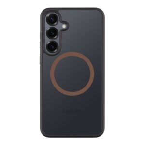 Coque Tactical Galaxy S25 Plus SM-S936B Magforce Hyperstealth 2.0 Cover - 8596311279386 - Black/Mocha Mousse