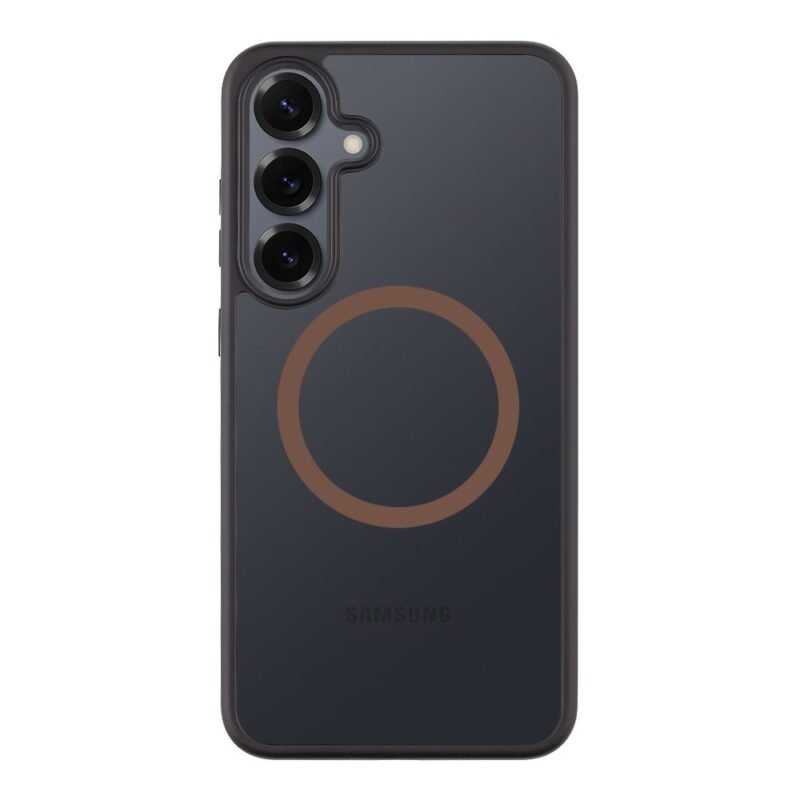 Coque Tactical Galaxy S25 Plus SM-S936B Magforce Hyperstealth 2.0 Cover - 8596311279386 - Black/Mocha Mousse