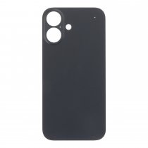 Cache arrière iPhone 17 Glass - Avec grand trou - Noir