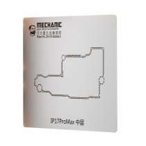 Pochoir de modèle de boule de puce BGA pour iPhone 17 Pro Max mécanique