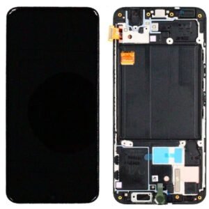 Écran LCD + tactile + Cadre Samsung Galaxy A40 SM-A405F - GH82-19672A/GH82-19674A - (Self-Assembled)  - Noir
