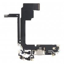 Connecteur de charge iPhone 15 Pro Max - Blanc