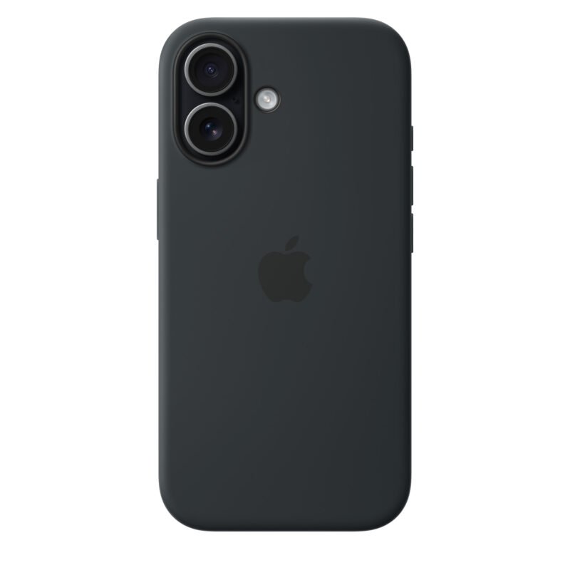 Coque en silicone MagSafe pour iPhone 17 - MGF14ZM/A - Noir