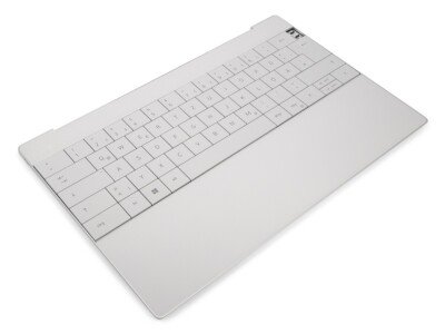 Coque supérieure avec clavier Dell XPS 13 Plus 9320 - Argent QWERTY 2 Coque supérieure avec clavier Dell XPS 13 Plus 9320 - Argent QWERTY