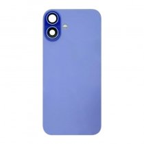 Vitre arrière iPhone 16 - Avec petites pièces - Pulled - Bleu outremer