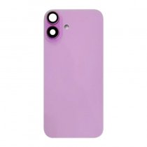 Vitre arrière iPhone 16 - Avec petites pièces - Pulled - Rose