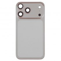 Vitre Arrière iPhone 17 Pro - Pulled - Avec plaque métallique et aimants MagSafe - Silver