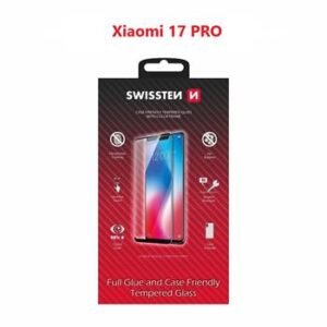 Swissten Xiaomi 17 Pro (25098PN5AC) Verre Trempé - 54501888 - Full Glue - Noir