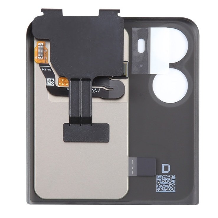 Oppo Find N2 Flip (CPH2437) LCD Display + Touchscreen - 4150376 - Outer Display - Gold Écran LCD + tactile Oppo Find N2 Flip (CPH2437) - 4150376 - Écran externe - Or