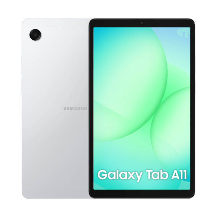 Samsung SM-X135 Galaxy Tab A11 4G - 64GB - Silver Samsung SM-X135 Galaxy Tab A11 4G - 64 Go - Argent