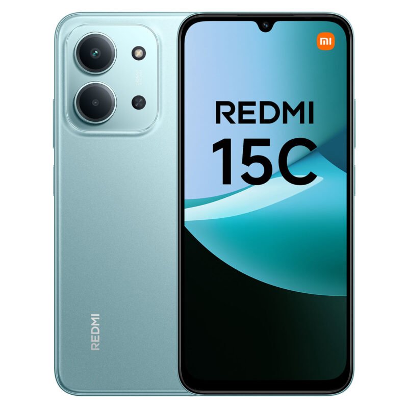 Smartphone Xiaomi Redmi 15C 4G (25078RA3EA) - Neuf (scellé) - Vert