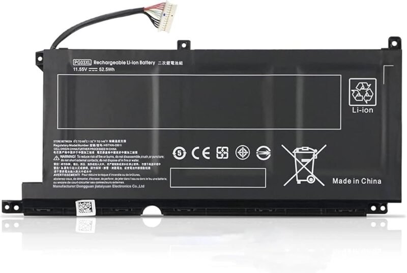 Batterie de remplacement HP - PG03XL - HSTNN-DB9G - 4500 mAh