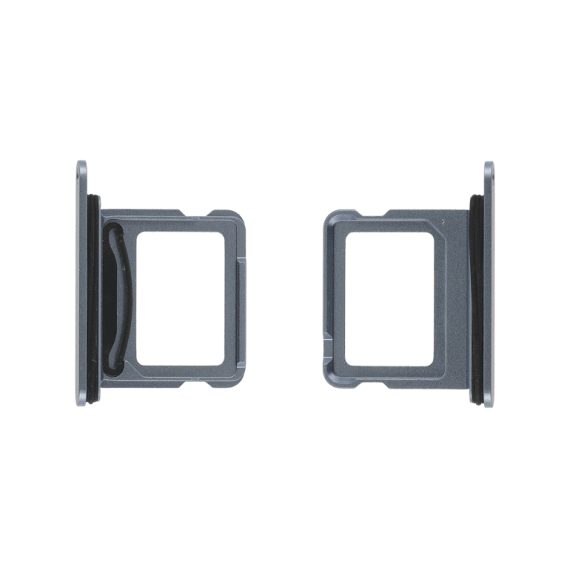 Tiroir Sim iPhone 17 - Version double carte - Bleu brume 2 Tiroir Sim iPhone 17 - Version double carte - Bleu brume