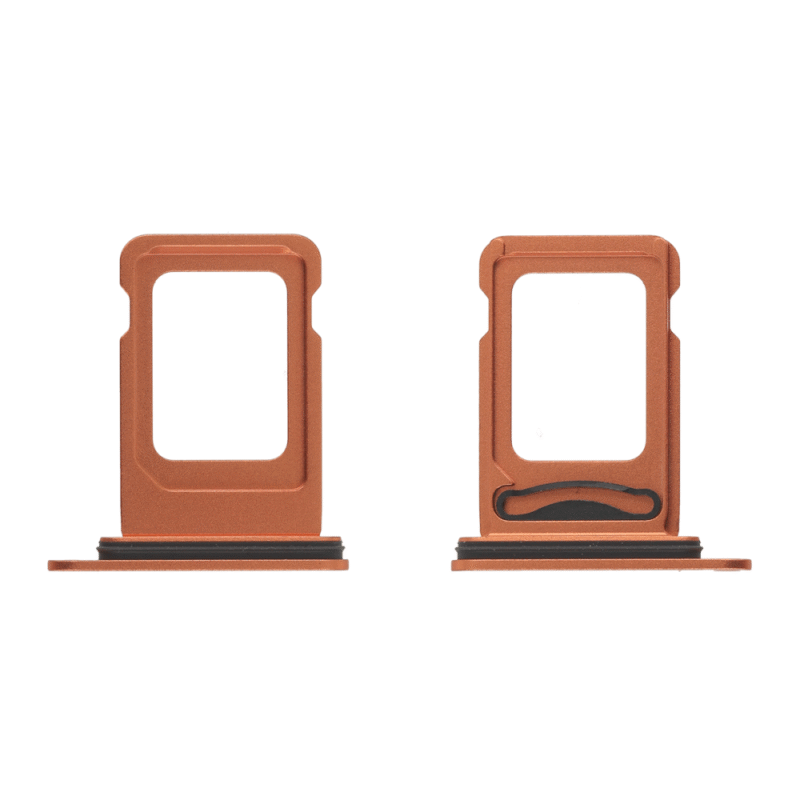 Support pour carte SIM iPhone 17 Pro Max - Version double carte - Orange cosmique
