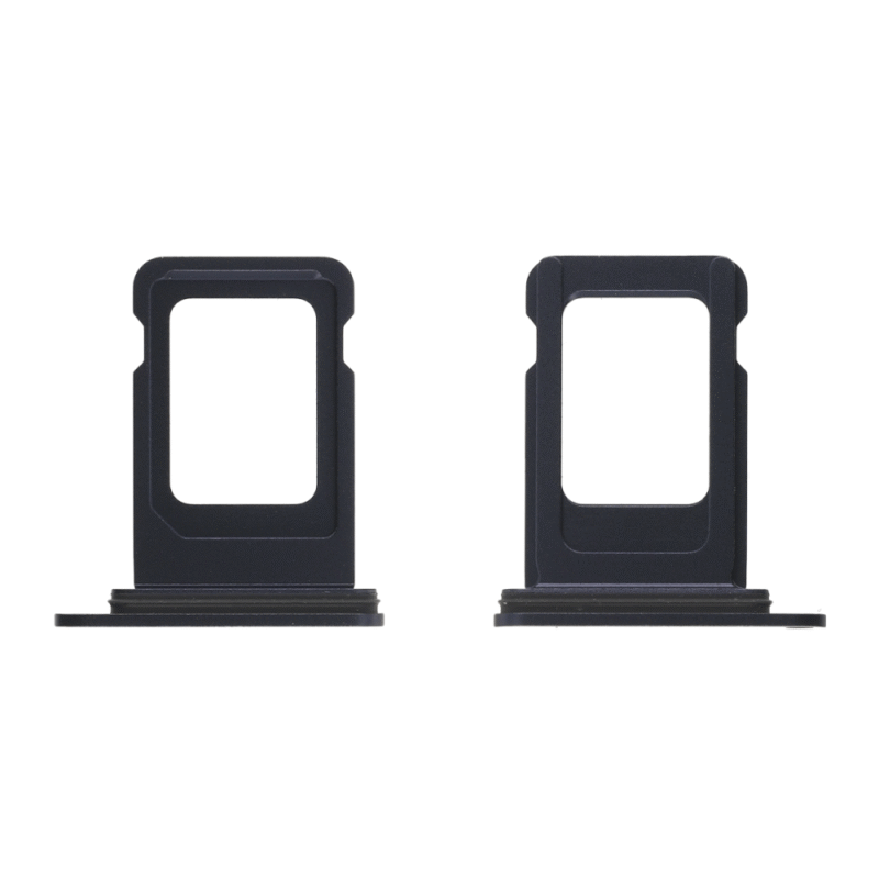 Support pour carte SIM iPhone 17 Pro Max - Carte unique - Bleu profond