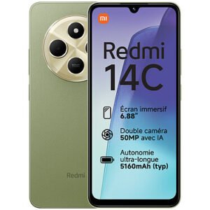 Xiaomi Redmi 14C (2411DRN47C) - 128 Go - Vert