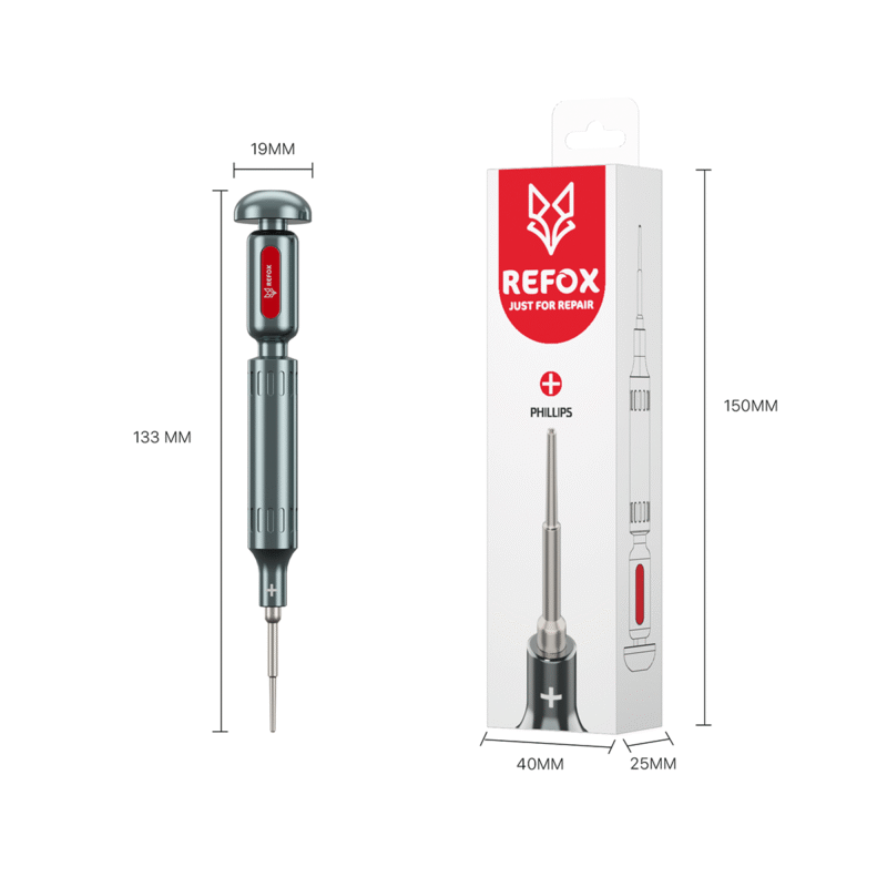 Tournevis Refox RS3 3D Phillips 1,5 mm - A