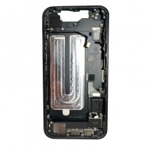 Châssis intermédiaire iPhone 16e - Avec petites pièces - Refurbished - Noir