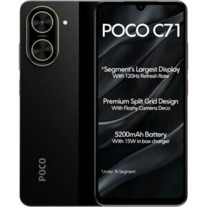POCO C71 - 128GB - Black