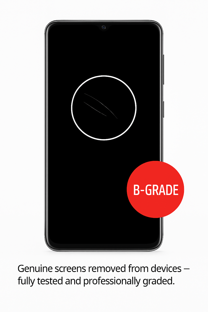 Écran LCD tactile + cadre Samsung Galaxy S23 Plus SM-S916B - Démonté - Grade B - Vert