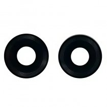 Objectif d'appareil photo Motorola Moto G55 (XT2435) - 2 pièces un ensemble - Noir