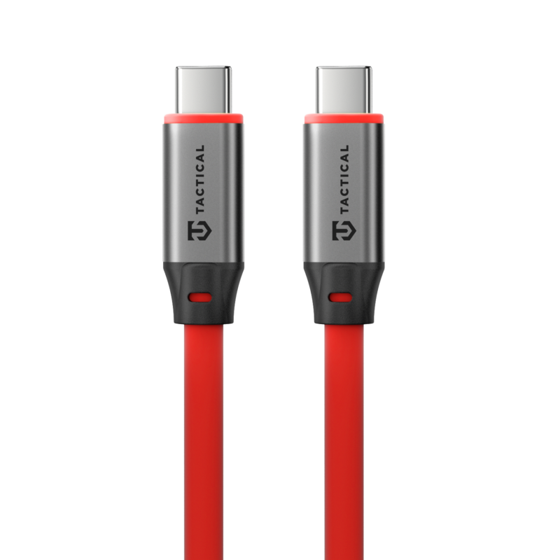 Câble Tactical Fat Man 2.0 USB-C vers USB-C - 8596311292378 - 1 m - Rouge 2 Câble Tactical Fat Man 2.0 USB-C vers USB-C - 8596311292378 - 1 m - Rouge
