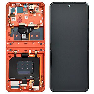 Écran LCD Tactile + Cadre Motorola Razr 50 (XT2453) - 5D68C24808 - Orange
