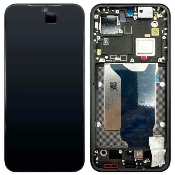 Xiaomi 15T Pro 5G (2506BPN68G) LCD Display + Touchscreen + Frame - 5600040O12U00 - Black Écran LCD Tactile + Cadre Xiaomi 15T Pro 5G (2506BPN68G) - ( Original Service Pack) 5600040O12U00 - Noir