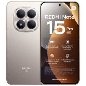 Xiaomi Redmi Note 15 Pro 5G 12Go/512Go Argent