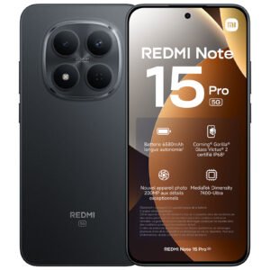 Xiaomi Redmi Note 15 Pro 5G 12Go/512Go Noir