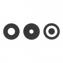 Objectif appareil photo Oppo A5 4G (CPH2727) - Lot de 3 - Noir