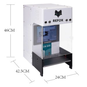 Machine laser Refox 3-en-1 pour le retrait de la vitre arrière - LM-80E - Puissance laser 20 W