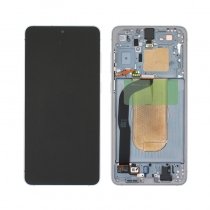 Écran LCD Tactile + Cadre Samsung Galaxy S25 Edge SM-S937B - Qualité OLED - Argent