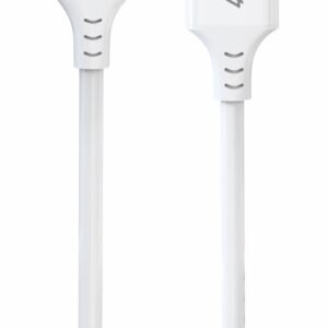 Câble iPeax USB-A vers Lightning - 90010116 - 1,5 mètre - Blanc