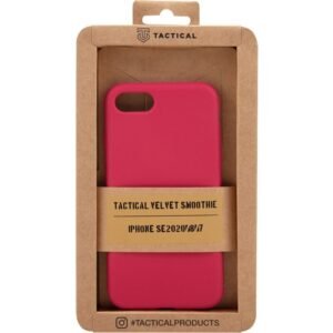Coque Tactical iPhone 7/iPhone 8/iPhone SE (2020)/iPhone SE (2022) Velvet Smoothie Cover - 8596311114595 - Sangria-