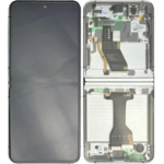 Écran LCD Tactile + Cadre Samsung Galaxy Z Flip 5 SM-F731B – GH82-31827B/GH82-31828B – Cream - Original Service Pack