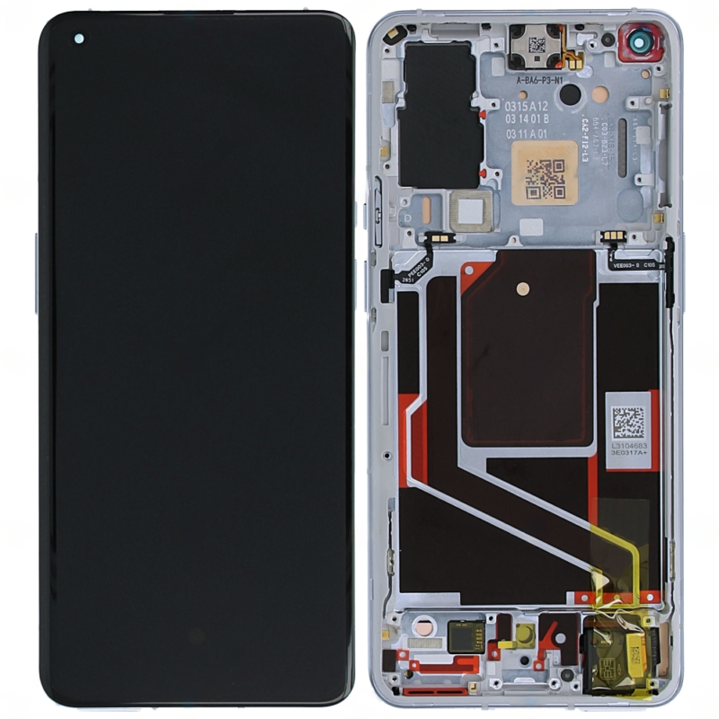 Écran LCD tactile + cadre OnePlus 9 Pro (LE2123) - 621029000250/4906517 - (Dual-SIM) - Brume matinale 2 Écran LCD tactile + cadre OnePlus 9 Pro (LE2123) - 621029000250/4906517 - (Dual-SIM) - Brume matinale