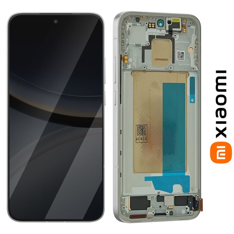 Xiaomi Poco F7 5G (25053PC47G 25053PC47I) écran LCD + Tactile + cadre - 5600260O10U00 - Argent Écran LCD Tactile + cadre Poco F7 5G (25053PC47G/25053PC47I) - ( Original Service Pack) 5600260O10U00 - Argent