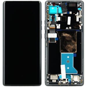 Écran LCD Tactile + cadre Motorola Moto Edge 40 Pro (XT2301-4) - 5D68C21986 - Noir