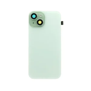 Cache arrière iPhone 15 + cadre + Petites Pièces - Démonté - Vert