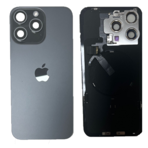 Cache arrière iPhone 16 Pro Max - Démonté - Grade B - Noir